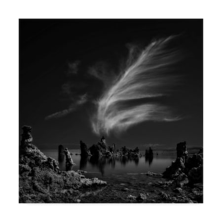 Yvette Depaepe 'Mono Lakes Tufa Cathedral' Canvas Art,18x18